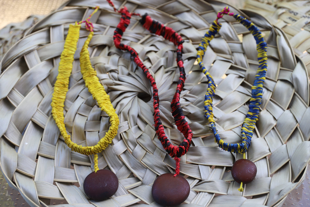 Lara Fujii - Assorted Raffia Necklace/Kulap