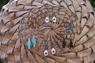 Margaret Mara - Assorted Bead/Raffia Earrings