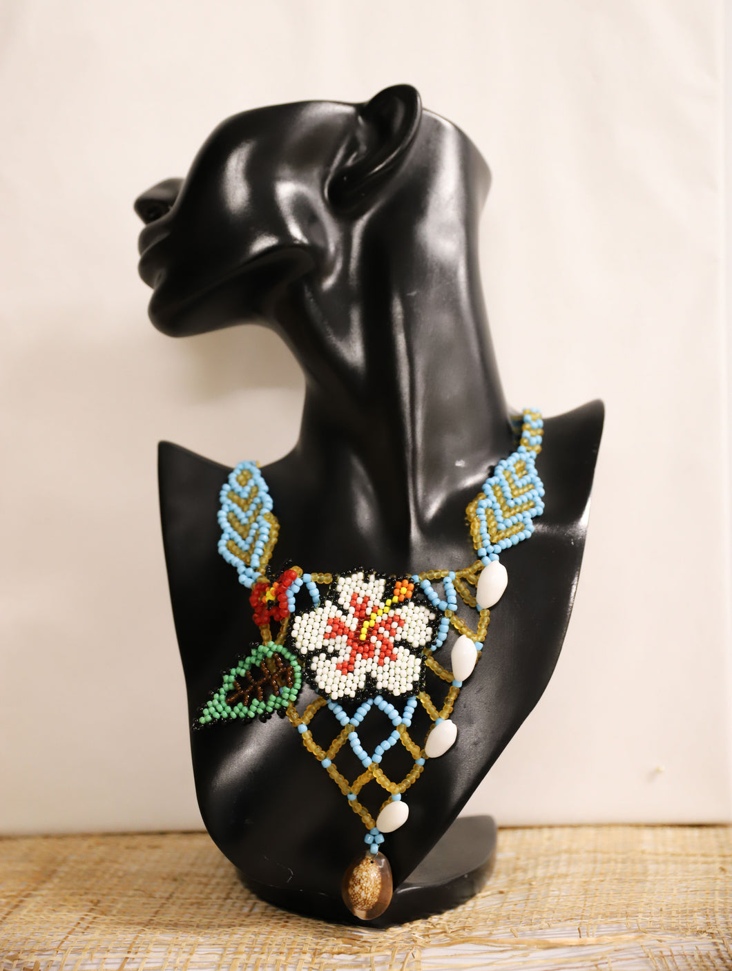 Laura Mooka - Floral Bead Necklace