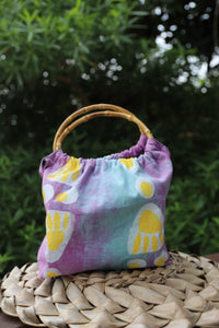 Maragaret Mara - Purple Print Bag 1