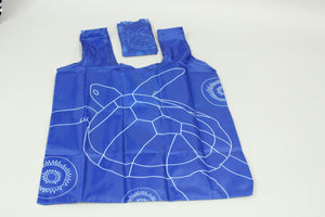 Bag - Tote  Blue Turtle Design